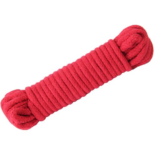 10M Cotton Bondage Rope: Various Colours - Passionfruit