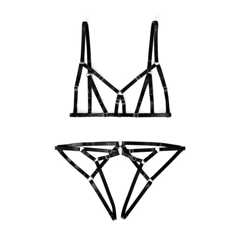 Cupless Bra and Crotchless Panty Set by Hopeless Lingerie dc386fec 0348 4d37 a453 daeae3a93438