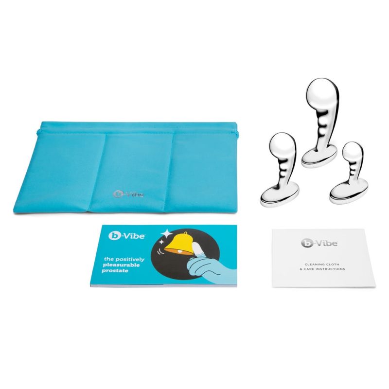 b vibe stainless steel p spot training set 12