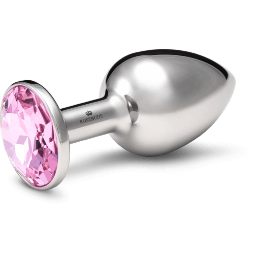 Julian Snelling Crystal Rosebud Plugs: Medium - Passionfruit