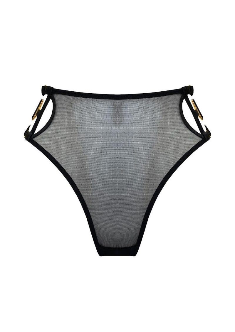 kora high waist thong black bordelle passionfruit 1