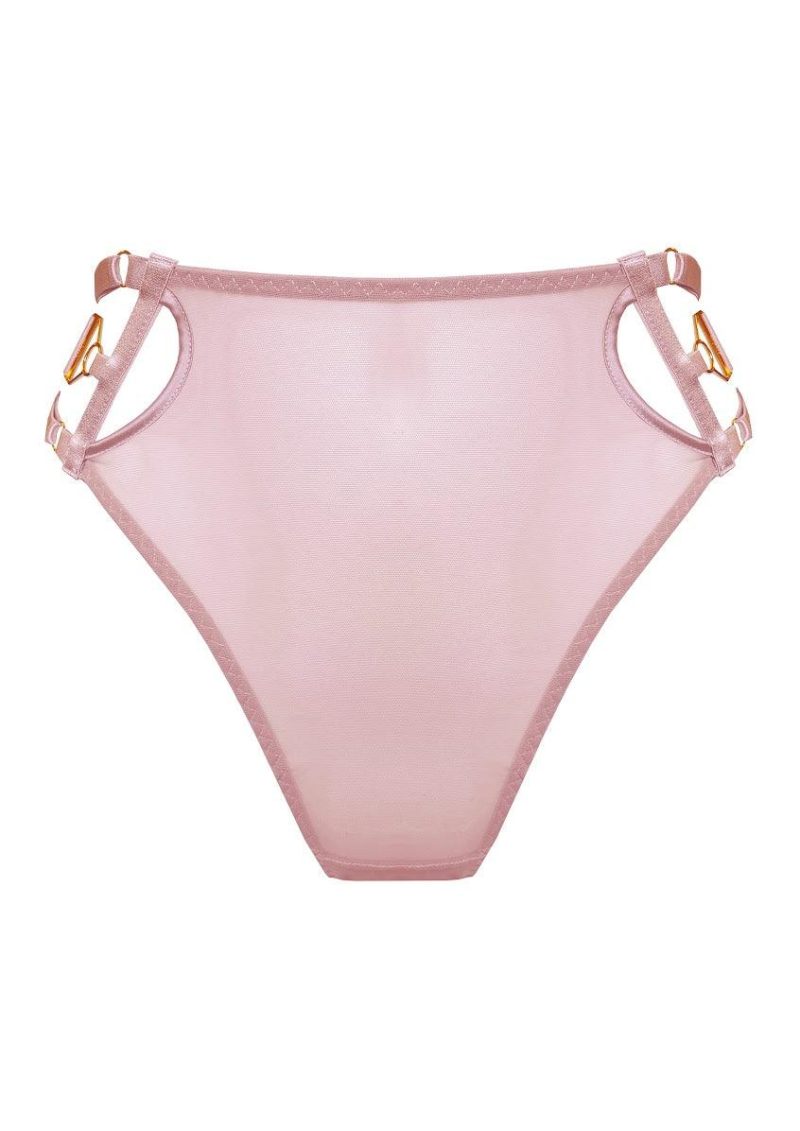 kora high waist thong rose bordelle passionfruit 1