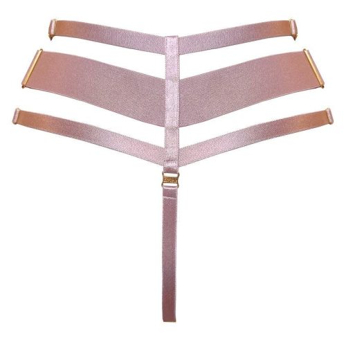 kora high waist thong rose bordelle passionfruit 5 1