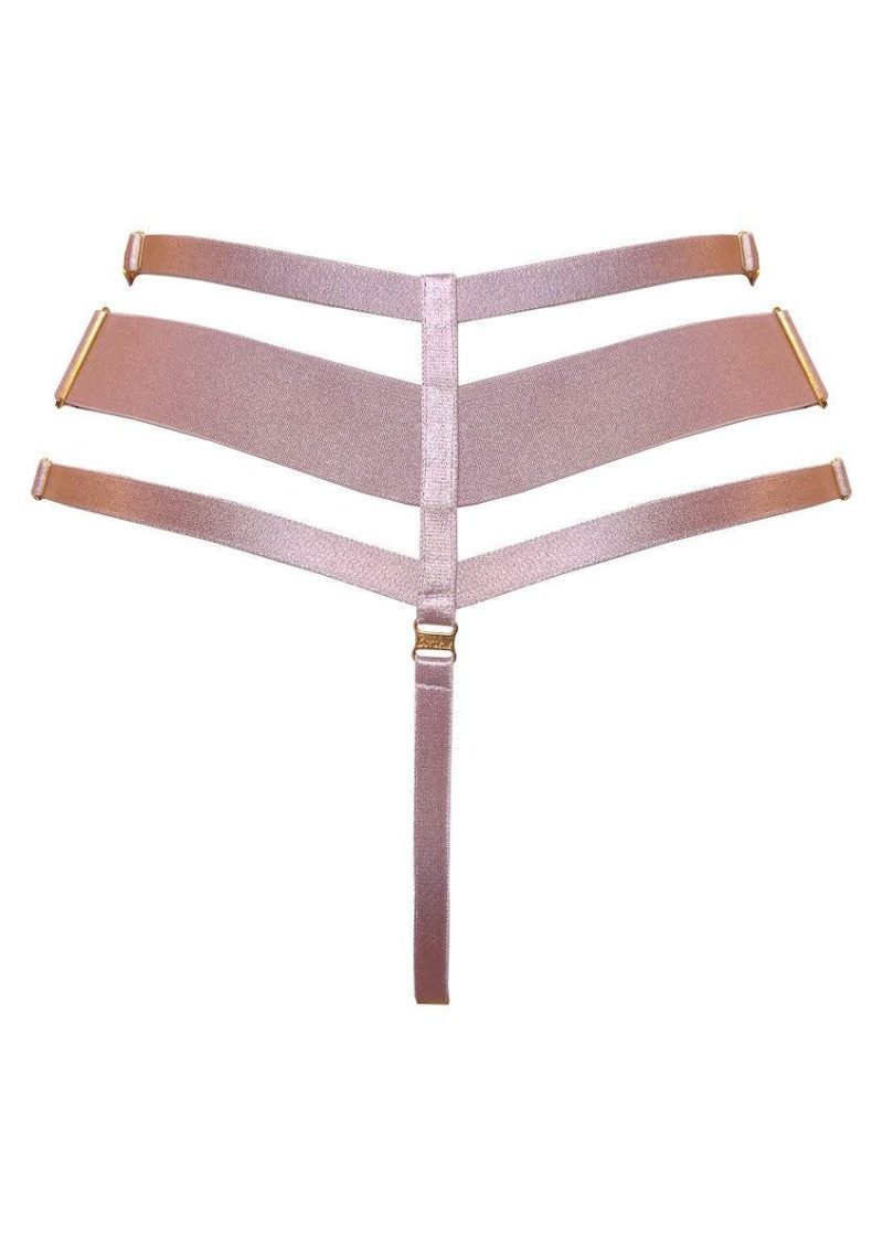 kora high waist thong rose bordelle passionfruit 5 1