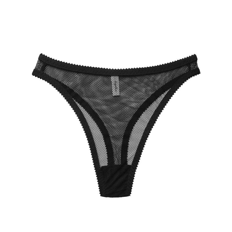 sabrina thong black mesh passionfruit 1