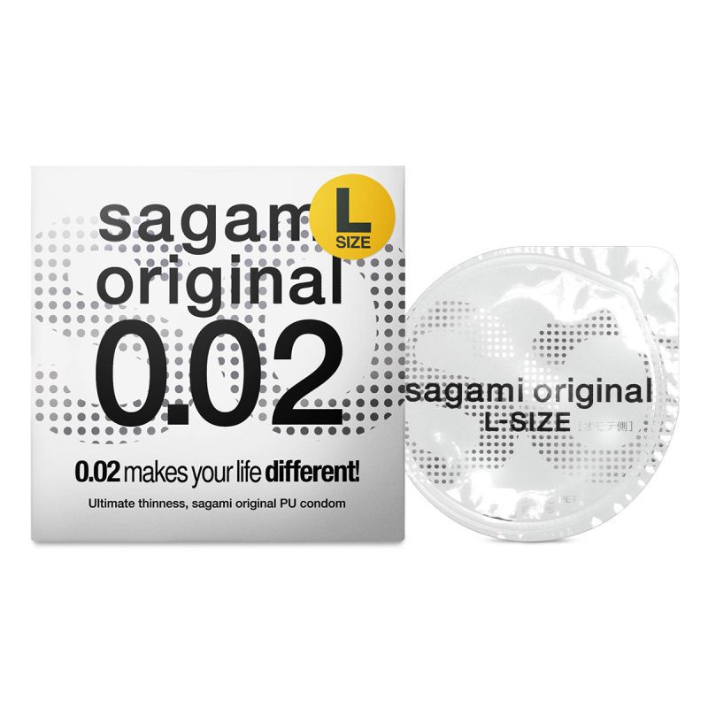 sagami original 0 02 large condoms single pack