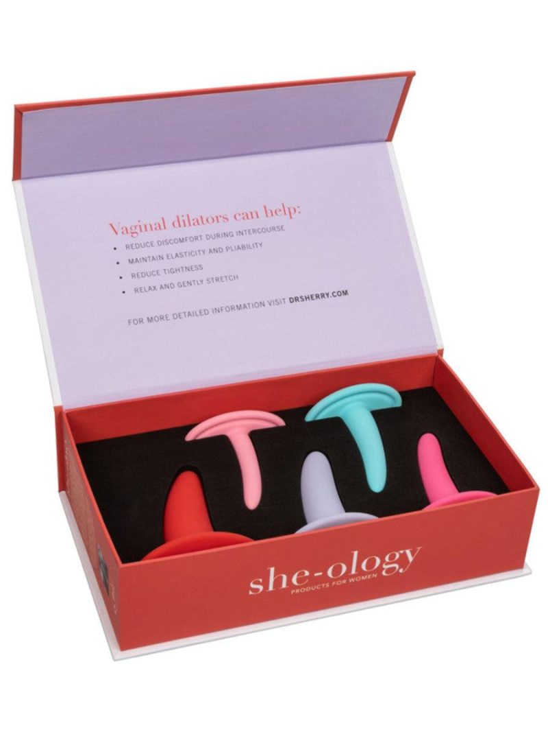 she ology 5 piece wearable vaginal dilator set passionfruit 2