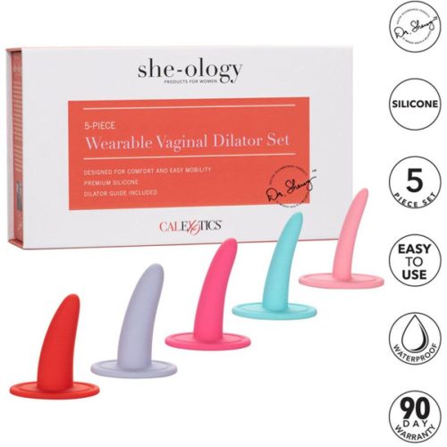 she ology 5 piece wearable vaginal dilator set passionfruit 6