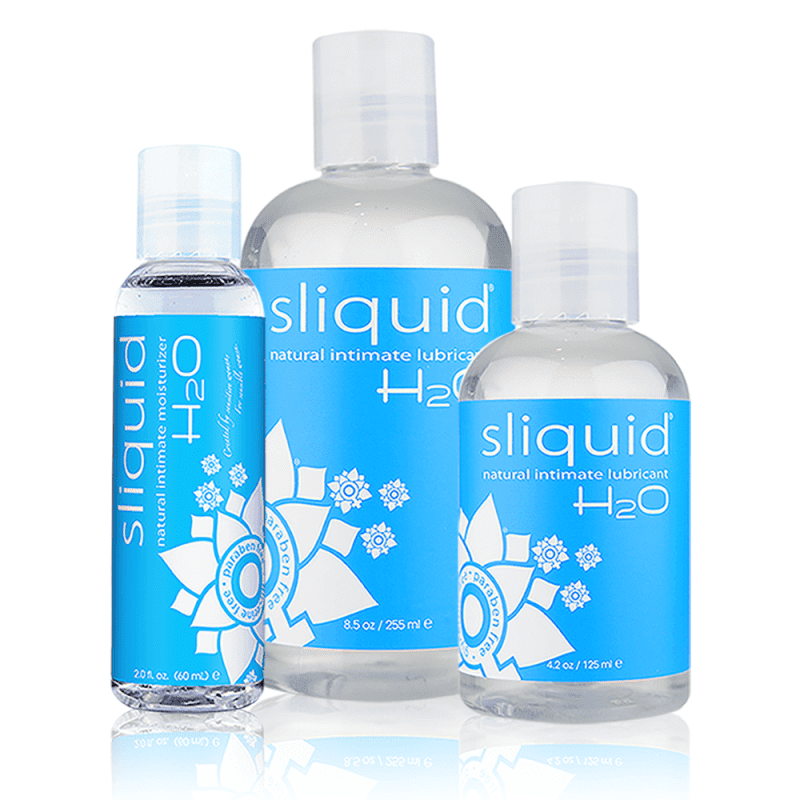 sliquid naturals h20 water based lube various sizes passionfruit