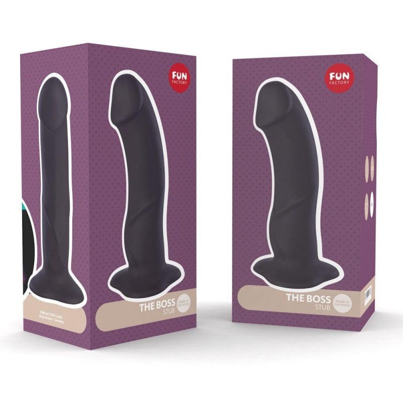 the boss realistic dildo passionfruit 11