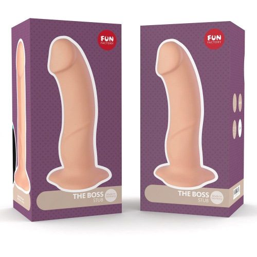 the boss realistic dildo passionfruit 12