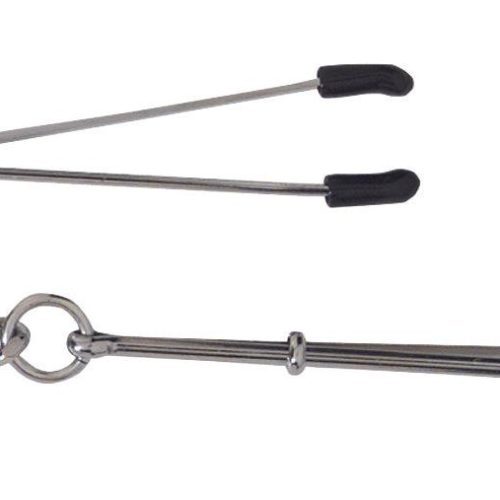 tweezer tip nipple clamps with chain passionfruit 2