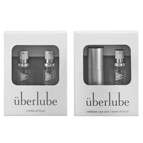 uberlube traveller set 15ml passionfruit 7