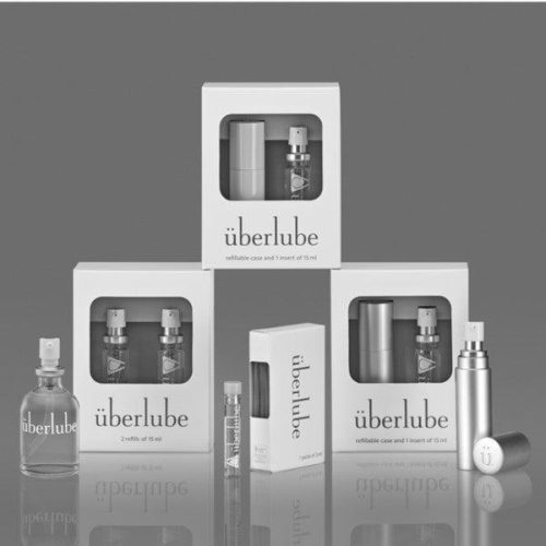 uberlube traveller set 15ml passionfruit 8