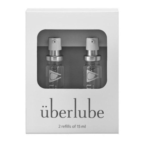 uberlube traveller set 15ml passionfruit 9