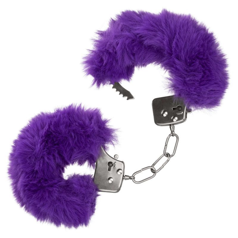 ultra fluffy furry handcuffs various colors passionfruit 5