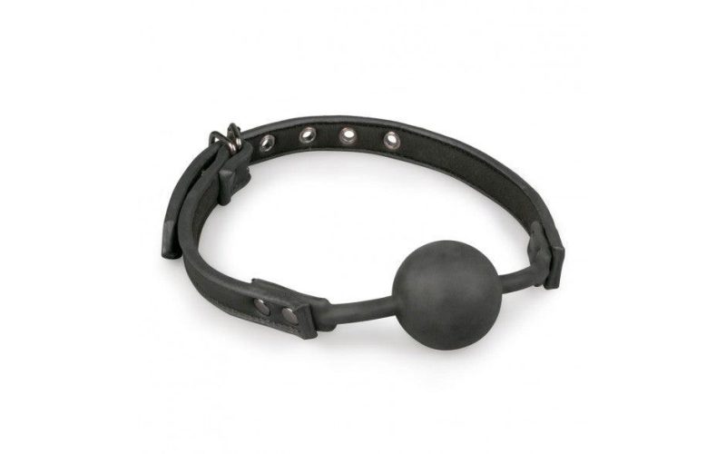 vegan ball gag with silicone ball easy toys passionfruit 1