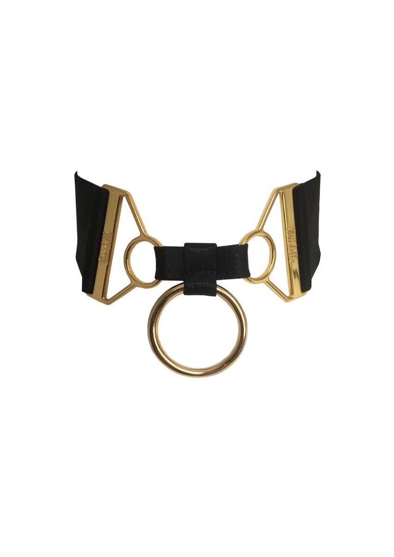 wide strap collar black passionfruit 1